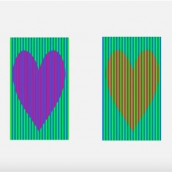 بالفيديو - خدعة بصريّة جديدة تجتاح الانترنت.. ما لون القلب