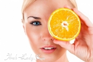 البرتقال والحليب لتبيض بشرة الجسم