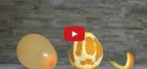 بالفيديو- هكذا تفجر بالونًا من دون أن تلمسه.. السر في قشر البرتقال
