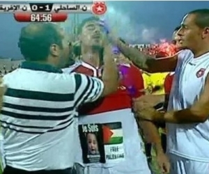 لاعب جزائري يهدي هدفه للشهيد "دوابشة"
