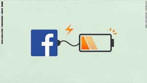  "فيسبوك" تحل مشكلة استنزاف بطاريات هواتف "آيفون"