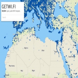 "GETWi.Fi" لإيجاد شبكات اتصال لاسلكية مجانية من حولك