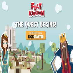   تحميل لعبة الاساطير Flat Kingdom