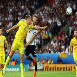 يورو 2016 المنتخب الالماني يدك مرمى اوكرانيا بهدفين نظيفين
