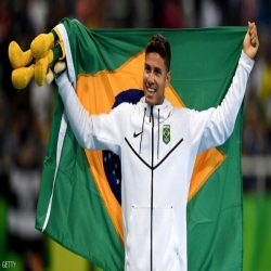 دا سيلفا يمنح البرازيل أول ذهبية في ألعاب القوى