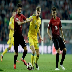 تركيا تنتفض وتتعادل مع أوكرانيا بتصفيات كأس العالم   