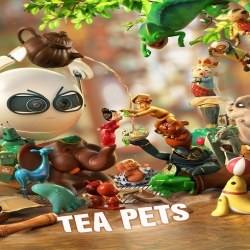 فلم كرتون الانيمشن و المغامره حيوانات الشاي الاليفة Tea Pets 2017 مترجم