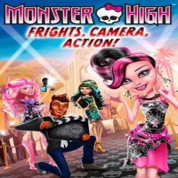 فيلم كرتون مدرسة الوحوش العليا Monster High Frights Camera Action! 2014 مدبلج للعربية