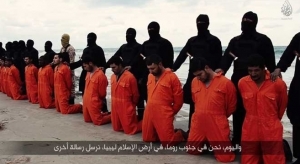 بالفيديو .. داعش يعدم 21 مصريا في ليبيا