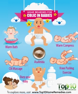 علاج طبيعي للمغص عند الأطفال الرضع