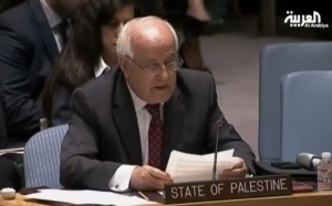 بالفيديو .. مندوب فلسطين يبكي أمام مجلس الأمن الدولي