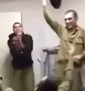 جنود اسرائيليين يرقصون على اغنية بشرة خير
