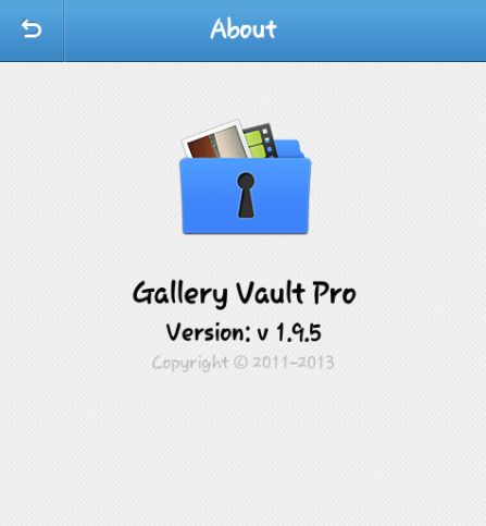 تطبيق حماية الصور والفيديو الكامل Gallery Vault-Hide Video&Photo PRO v1.9.5