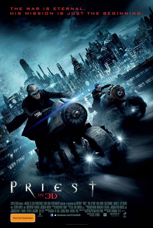 شاهد فلم الاكشن والرعب والخيال Priest 2011 مترجم HD