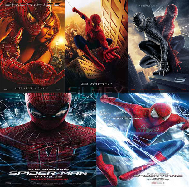 سلسلة افلام المغامرة والخيال سبايدر مان الرجل العنكبوت Spider Man مترجمة