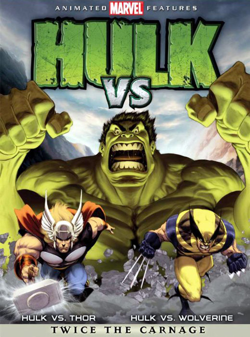 شاهد فلم كرتون الاكشن والخيال Marvels Hulk vs Thor & Wolverine 2009 مترجم