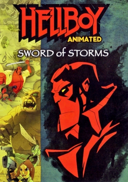 فلم كرتون انمي الاكشن والمغامرة فتى الجحيم سيد العواصف Hellboy Animated Sword Of Storms 2006 مدبلج للعربية