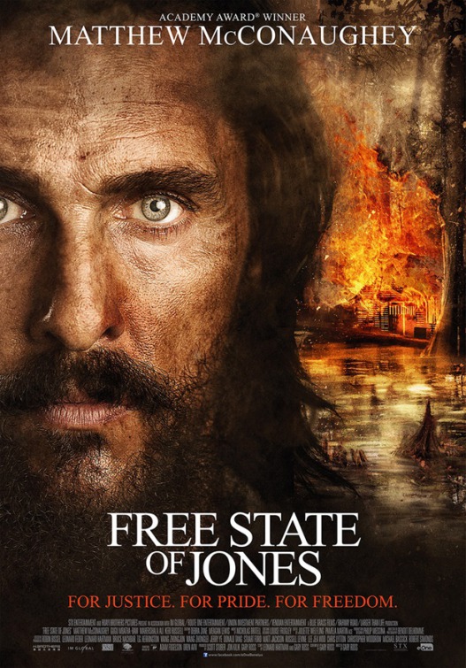 فلم الاكشن الحربي ولاية جونز الحرة Free State of Jones 2016 مترجم للعربية