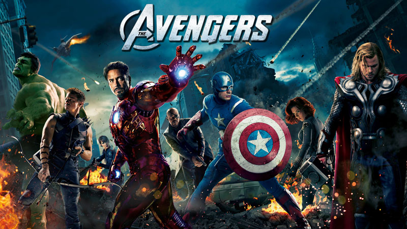 سلسلة افلام الخيال العلمي والمغامرة المنتقمون The Avengers