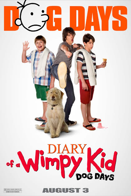 فلم المغامرة والكوميديا يوميات طفل جبان: أيام الكلب Diary of a Wimpy Kid Dog Days 2012 مترجم
